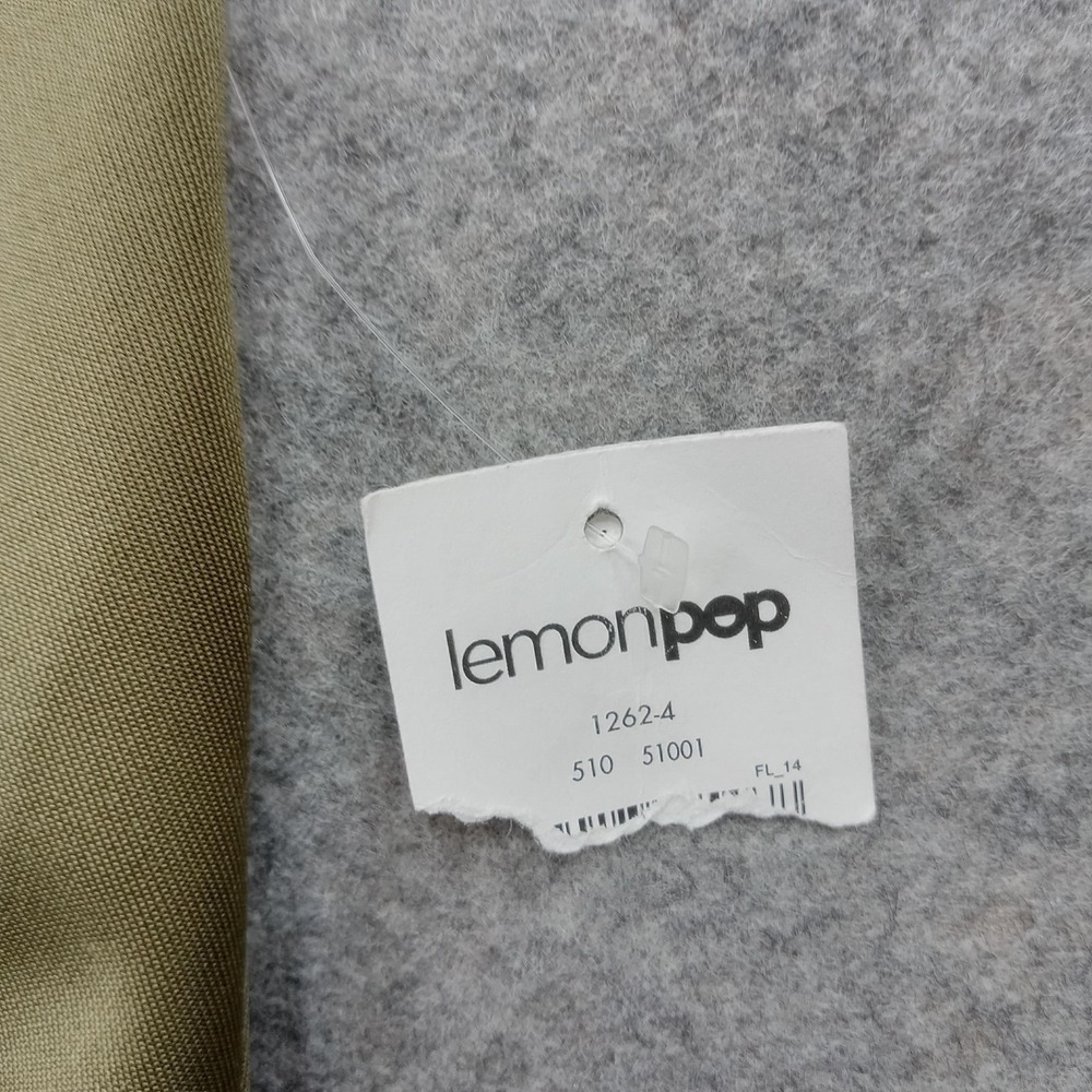 Bluheaven Shirt Womens Large Olive Green Lemonpop Crop Tank Top Made USA - Picture 3 of 7